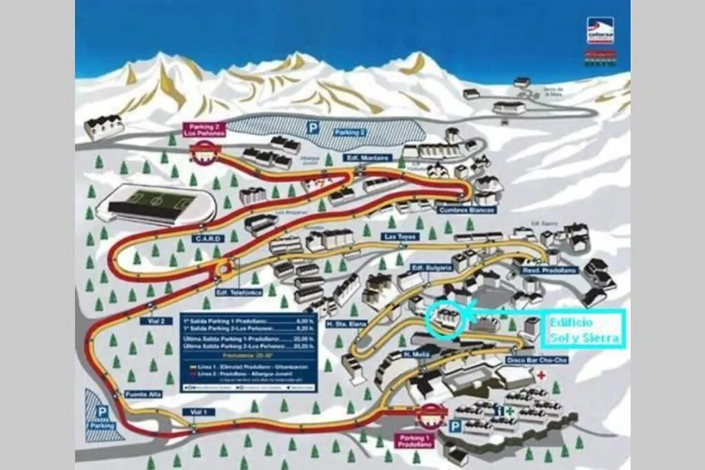 3 Bdrm Penthouse In Sierra Nevada - 10 Pax Apartman